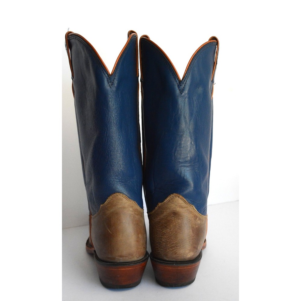 Nocona Florida University Gators Cowboy Boots  Mens Size 8 Blue Orange USA - Picture 3 of 16
